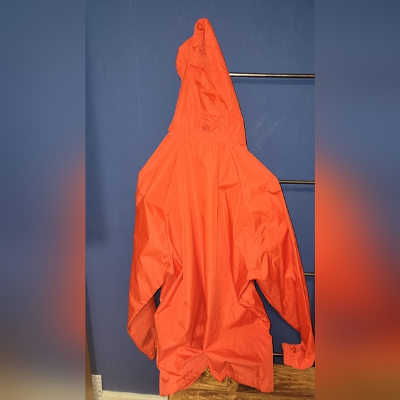 Chaps Orange wind breaker w/ hidden hood XXL - Picture 6 of 10